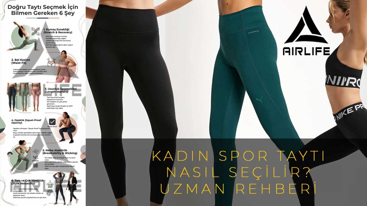 Kadın Spor Taytı Nasıl Seçilir? Uzman Rehberi