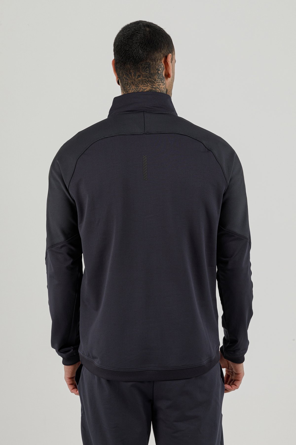 Yarım Fermuarlı Erkek Dik Yaka Sweatshirt - 180001-M.02