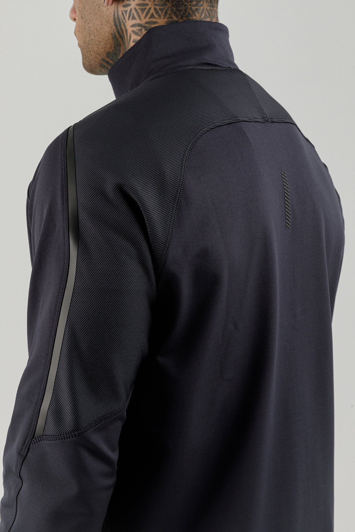 Yarım Fermuarlı Erkek Dik Yaka Sweatshirt - 180001-M.02