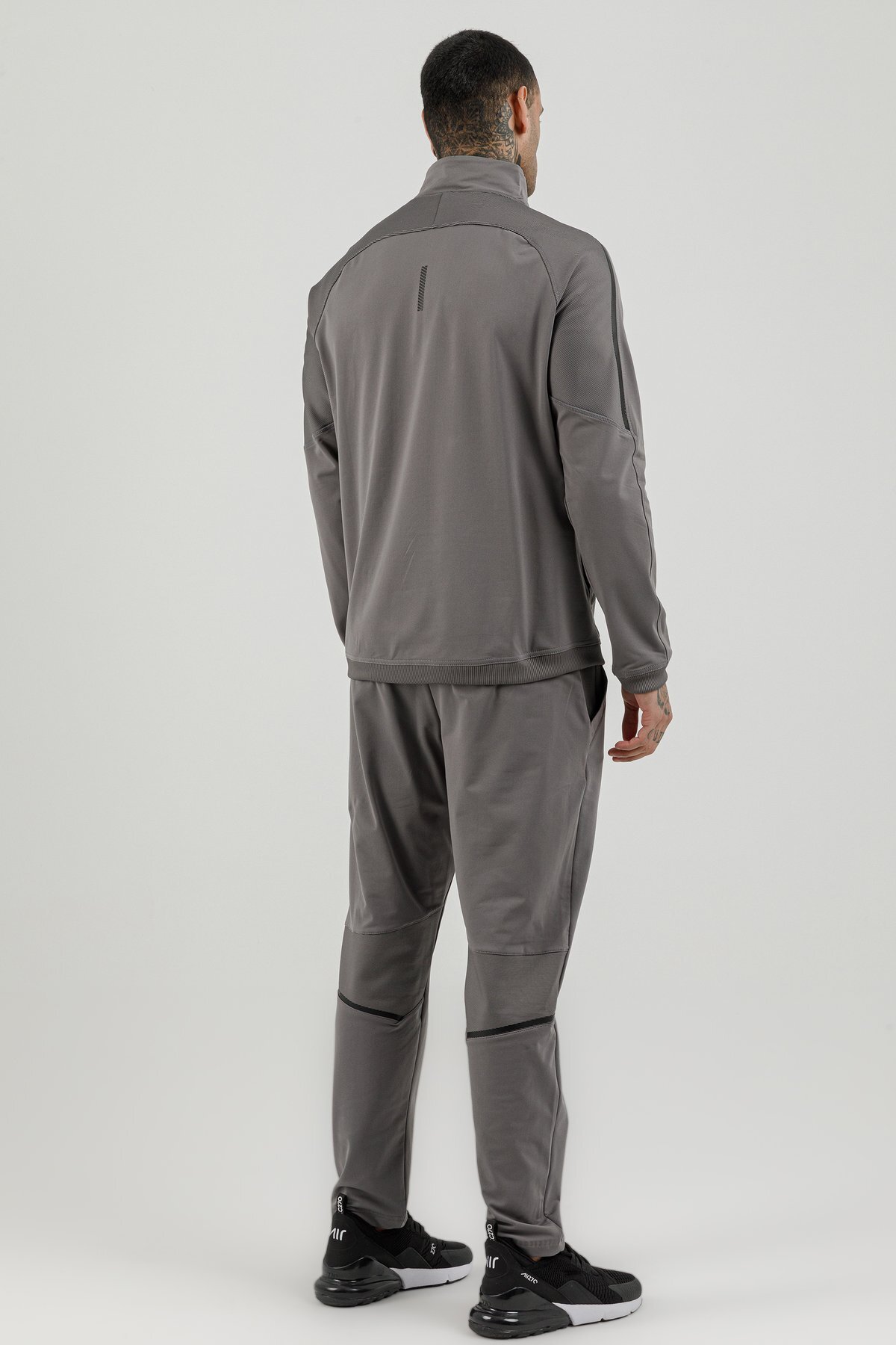 Yarım Fermuarlı Erkek Dik Yaka Sweatshirt - 180001-M.02