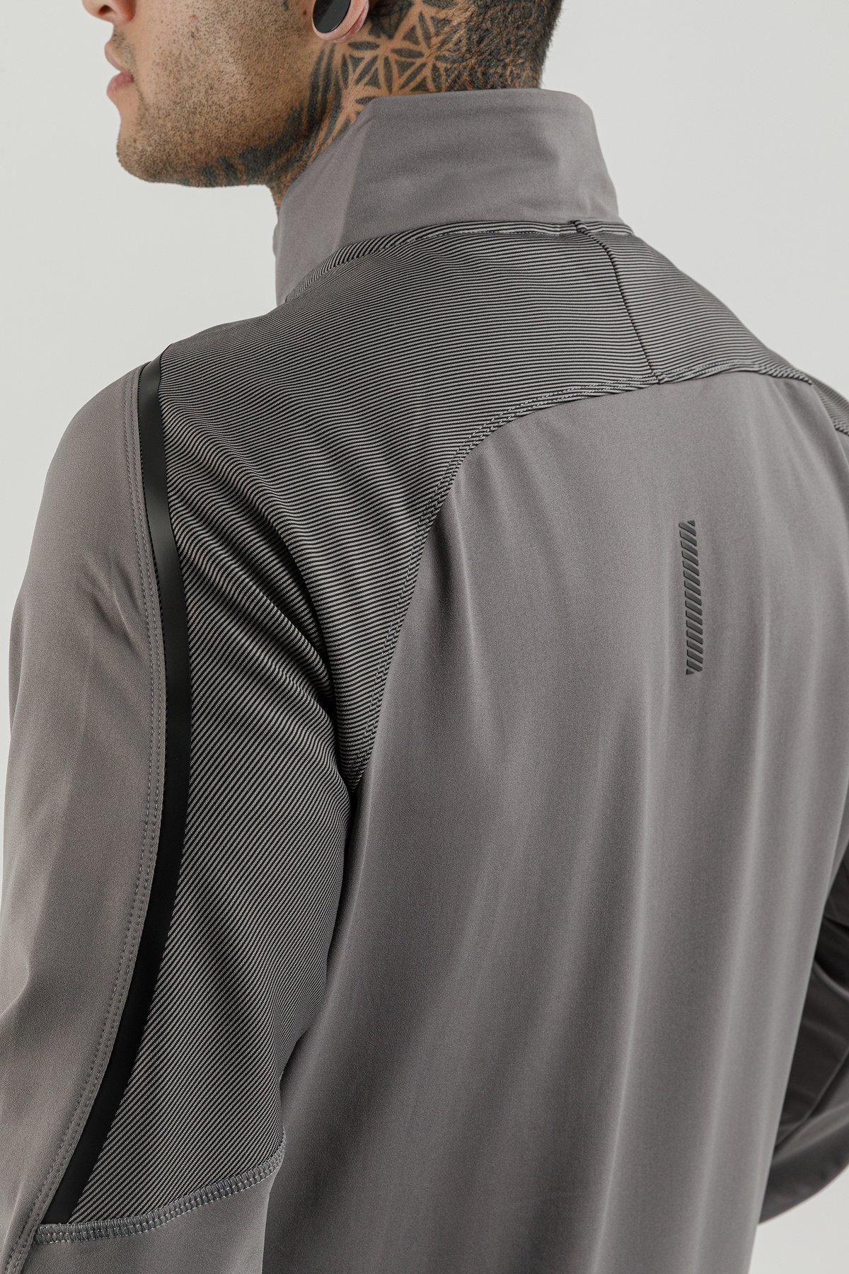 Yarım Fermuarlı Erkek Dik Yaka Sweatshirt - 180001-M.02