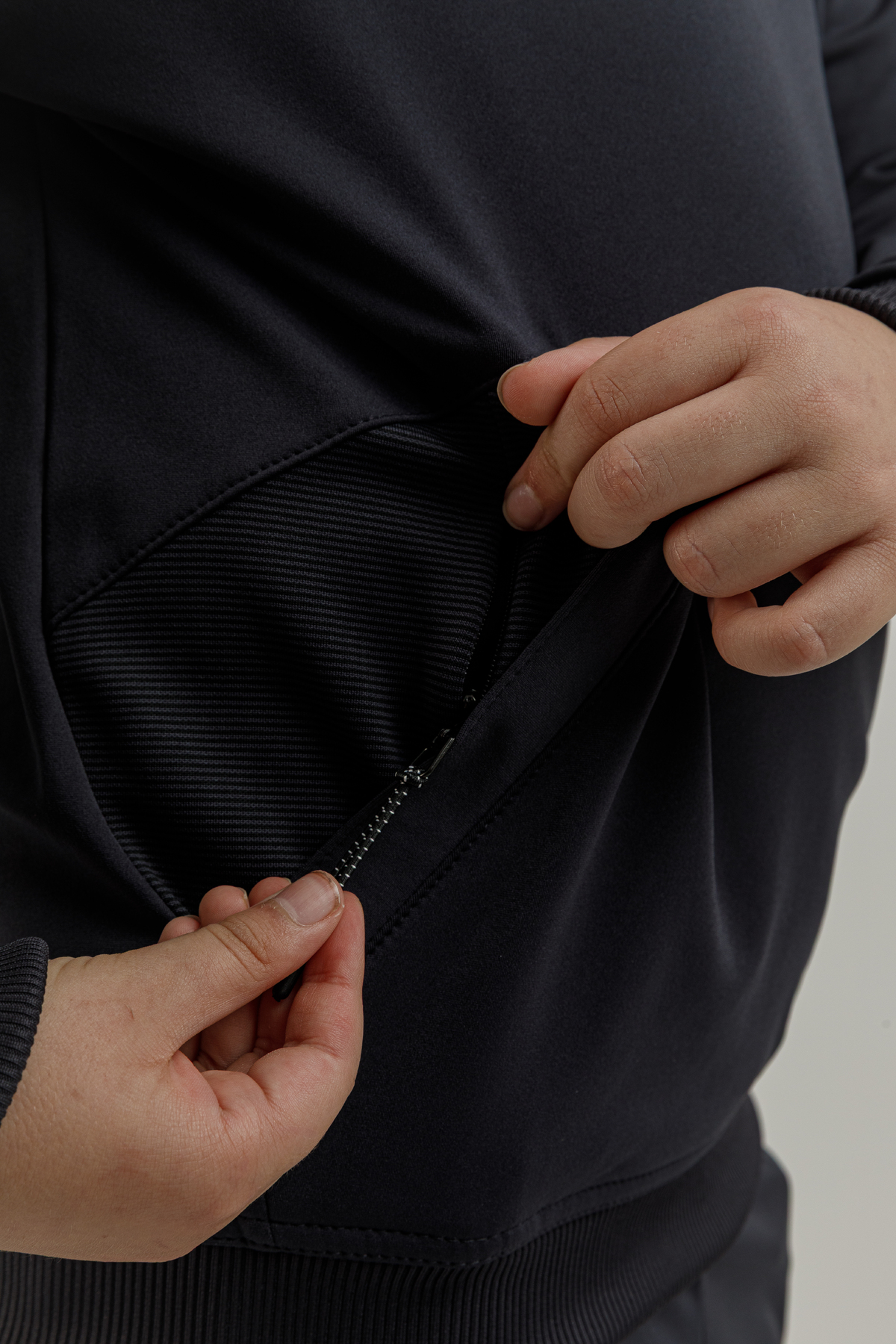 Sıfır Yaka Genç Çocuk (Erkek) Sweatshirt - 180005-M.01