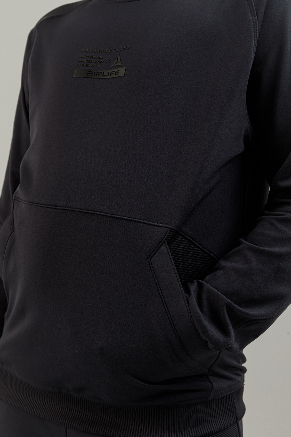 Sıfır Yaka Genç Çocuk (Erkek) Sweatshirt - 180005-M.01