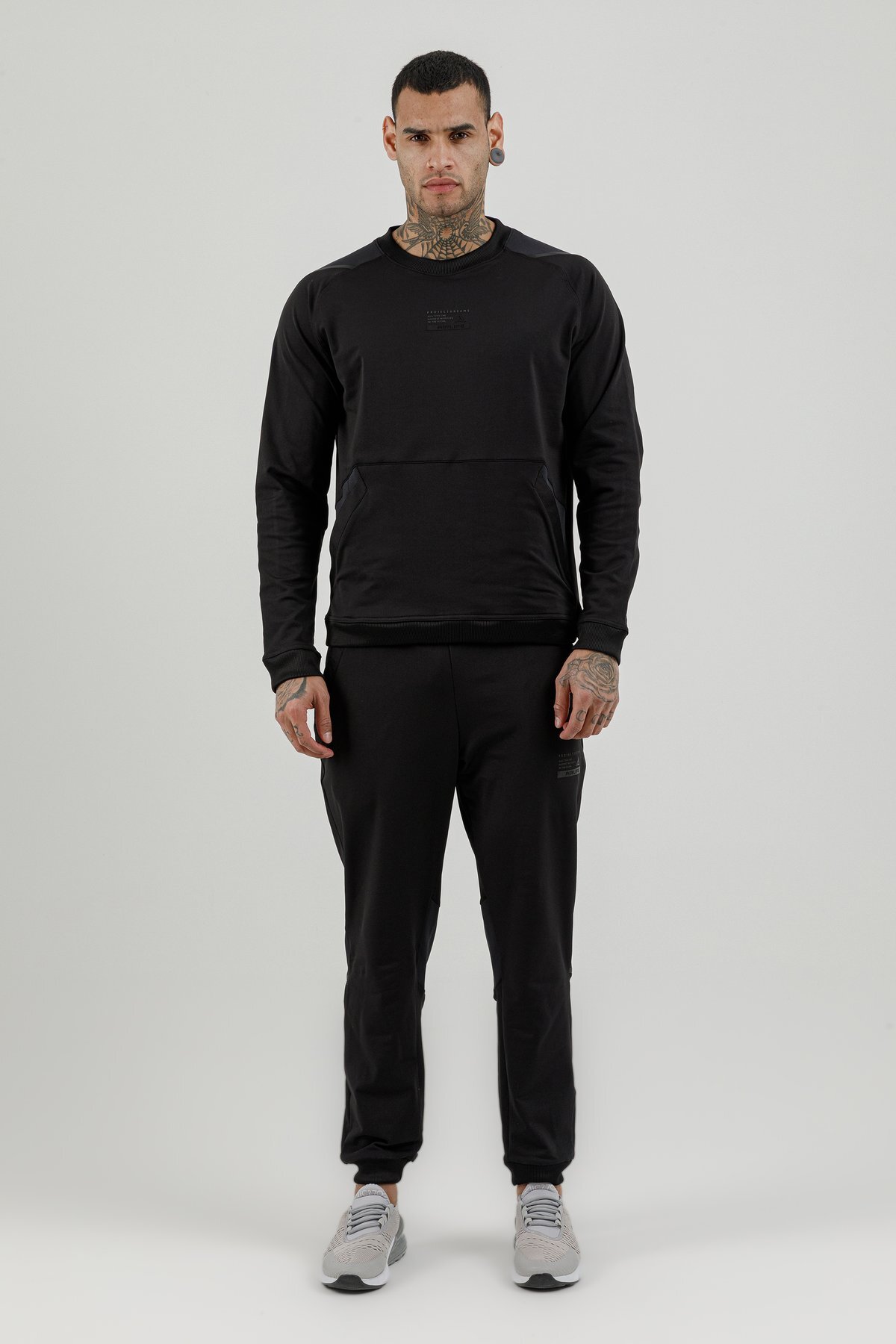 Sıfır Yaka Erkek Sweatshirt - 180003-M.02