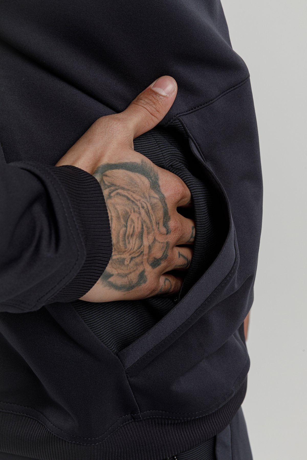 Sıfır Yaka Erkek Sweatshirt - 180003-M.02