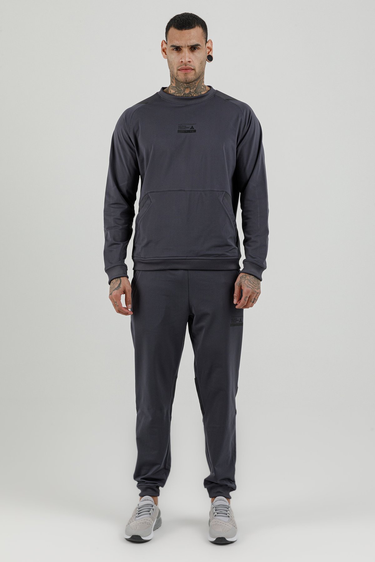 Sıfır Yaka Erkek Sweatshirt - 180003-M.02