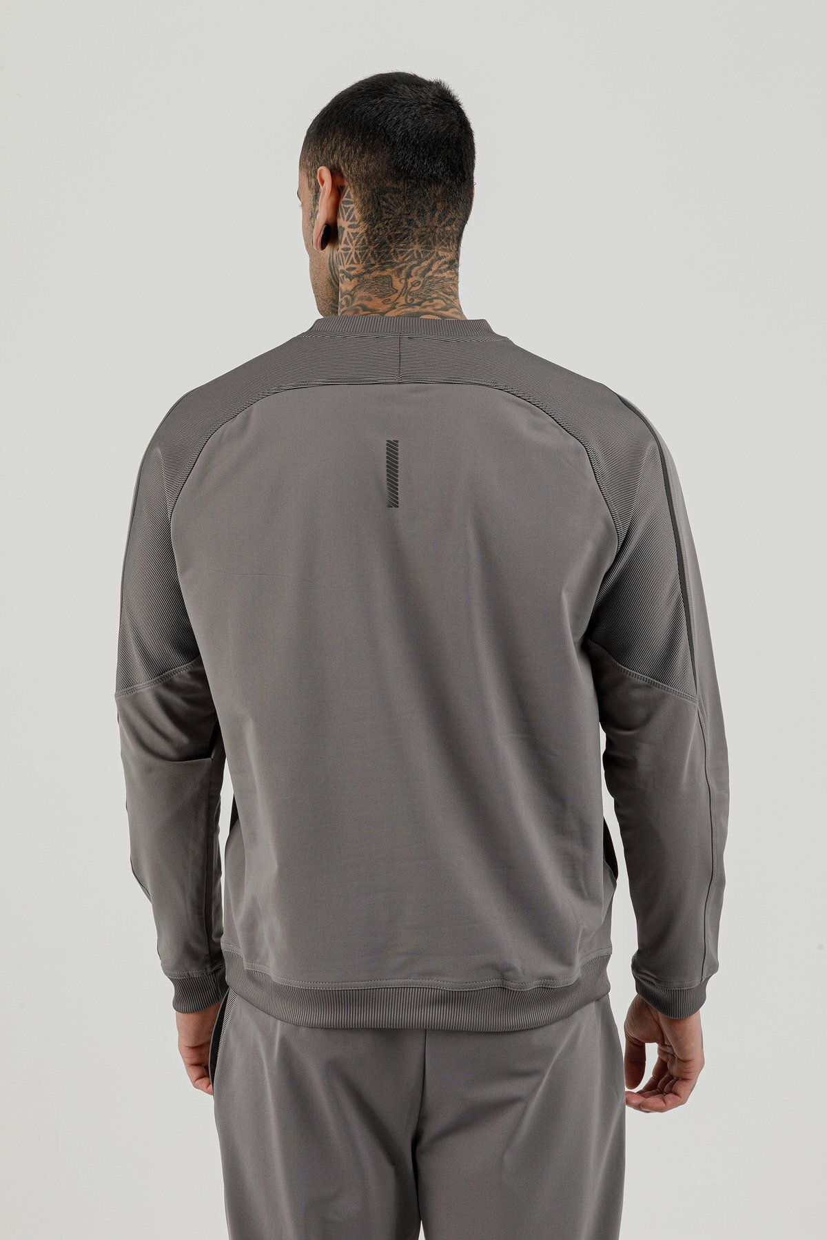 Sıfır Yaka Erkek Sweatshirt - 180003-M.02