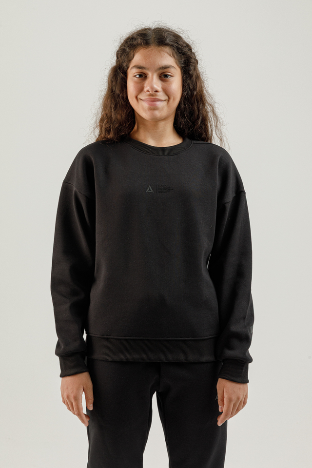 Sıfır Yaka Genç Çocuk Sweatshirt - 180013-U.01
