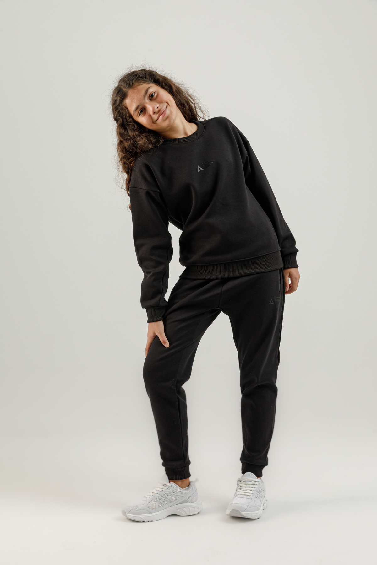 Sıfır Yaka Genç Çocuk Sweatshirt - 180013-U.01