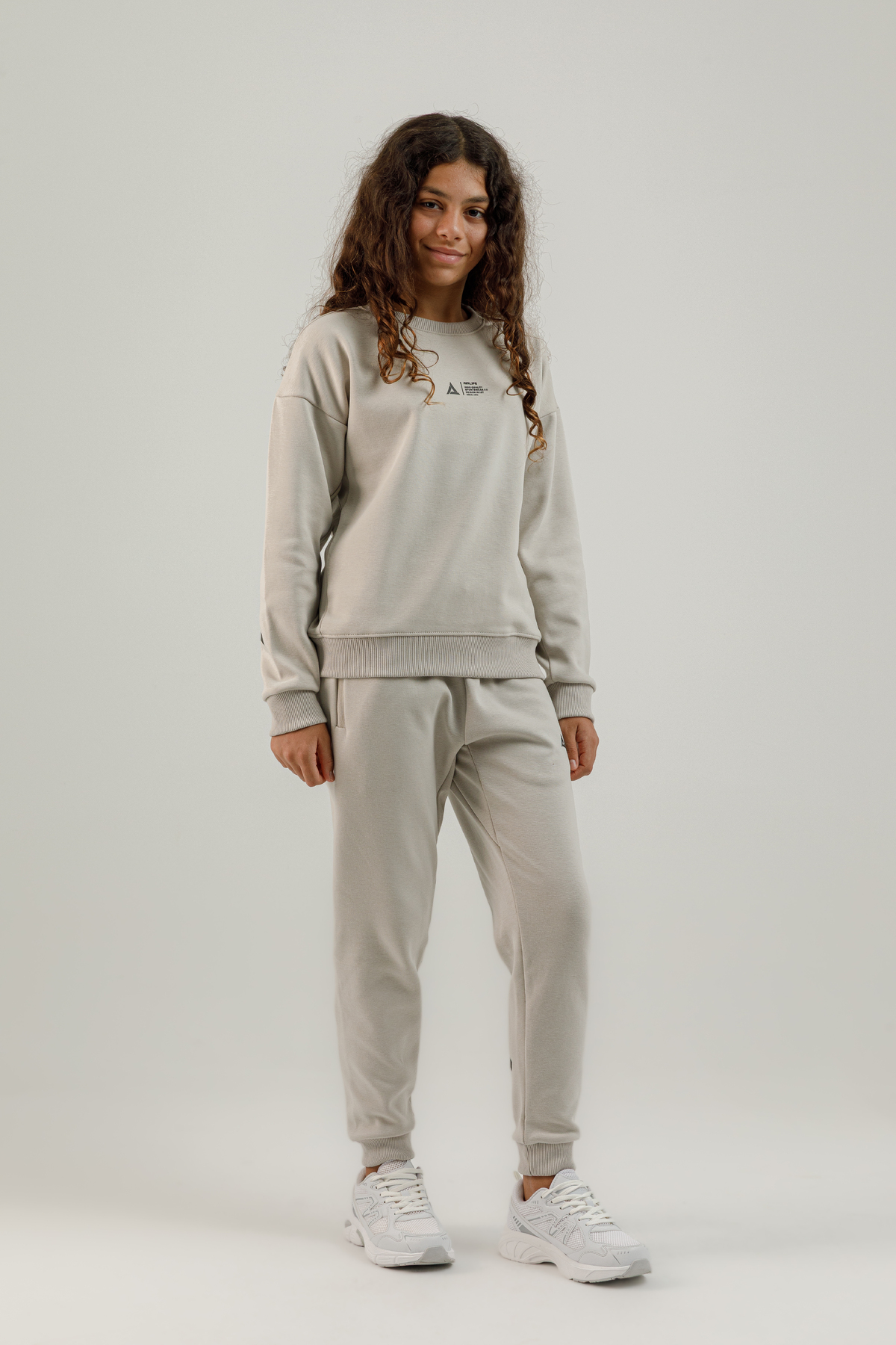 Sıfır Yaka Genç Çocuk Sweatshirt - 180013-U.01