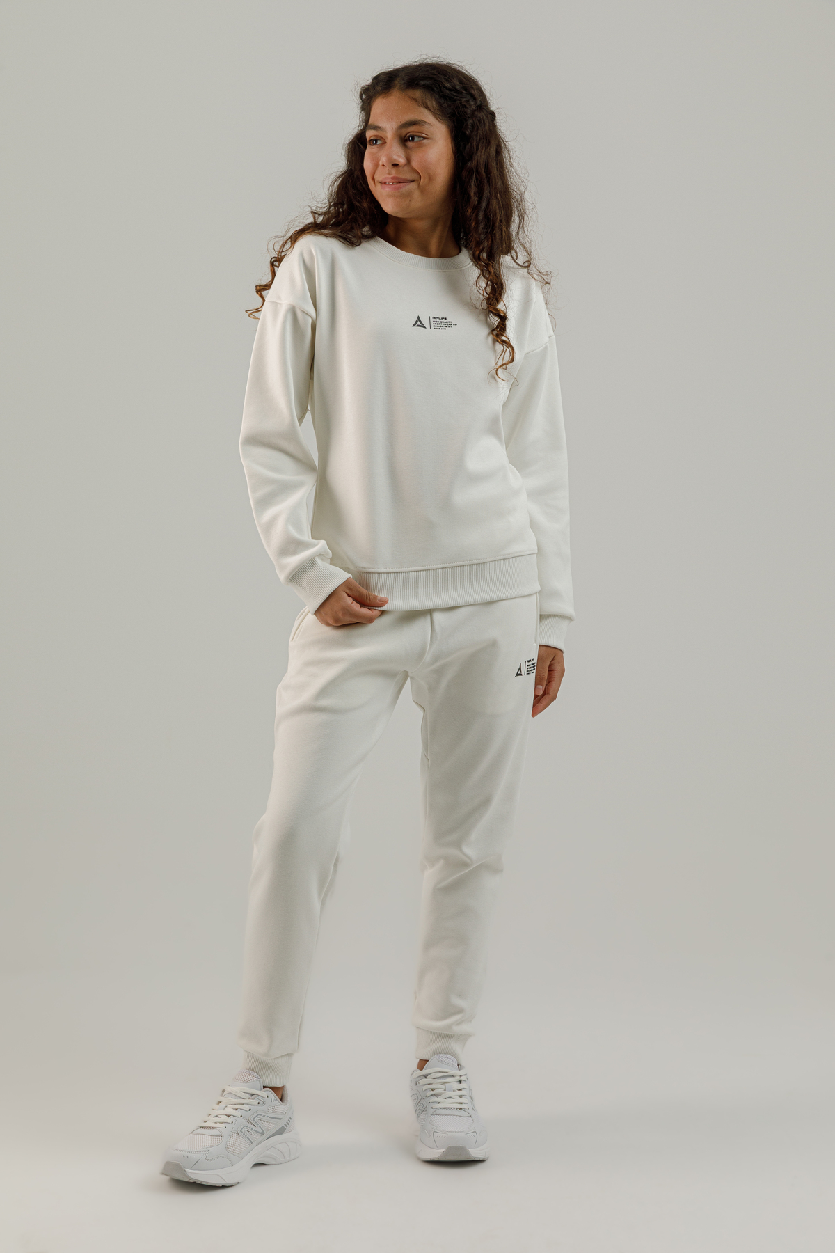 Sıfır Yaka Genç Çocuk Sweatshirt - 180013-U.01