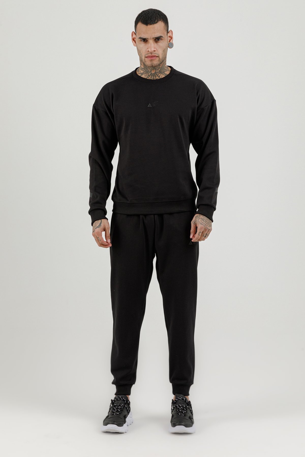 Sıfır Yaka Erkek Sweatshirt - 180011-M.02