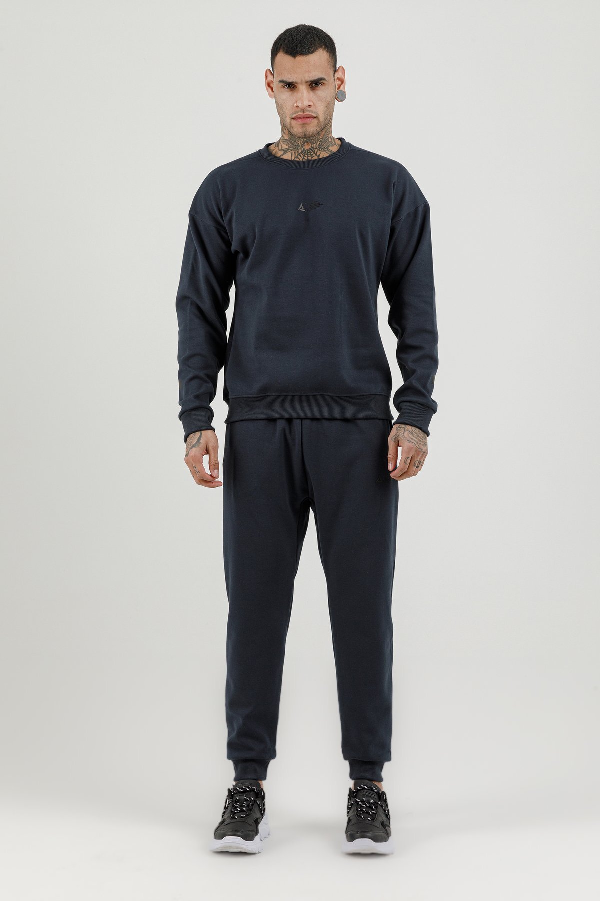 Sıfır Yaka Erkek Sweatshirt - 180011-M.02