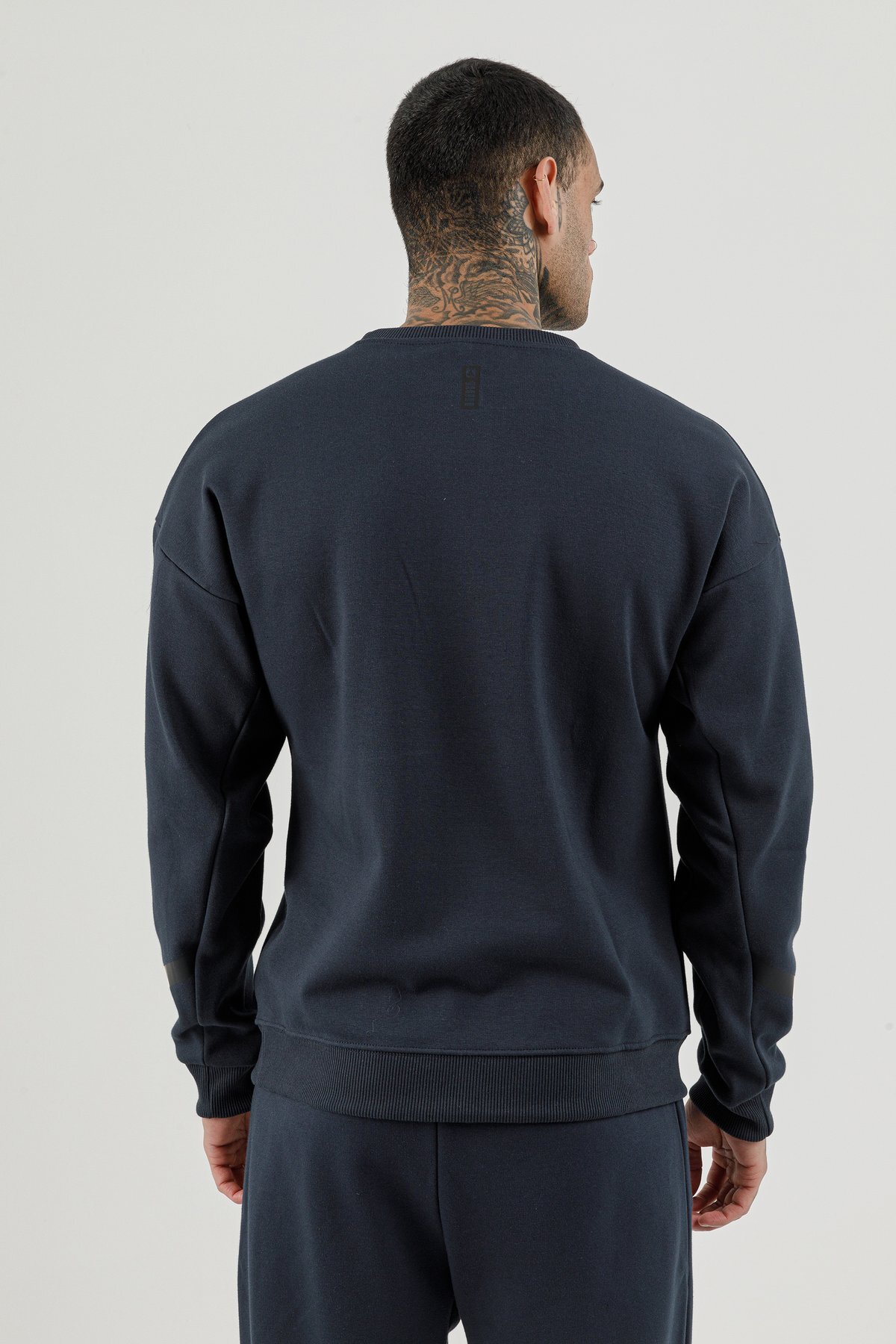 Sıfır Yaka Erkek Sweatshirt - 180011-M.02