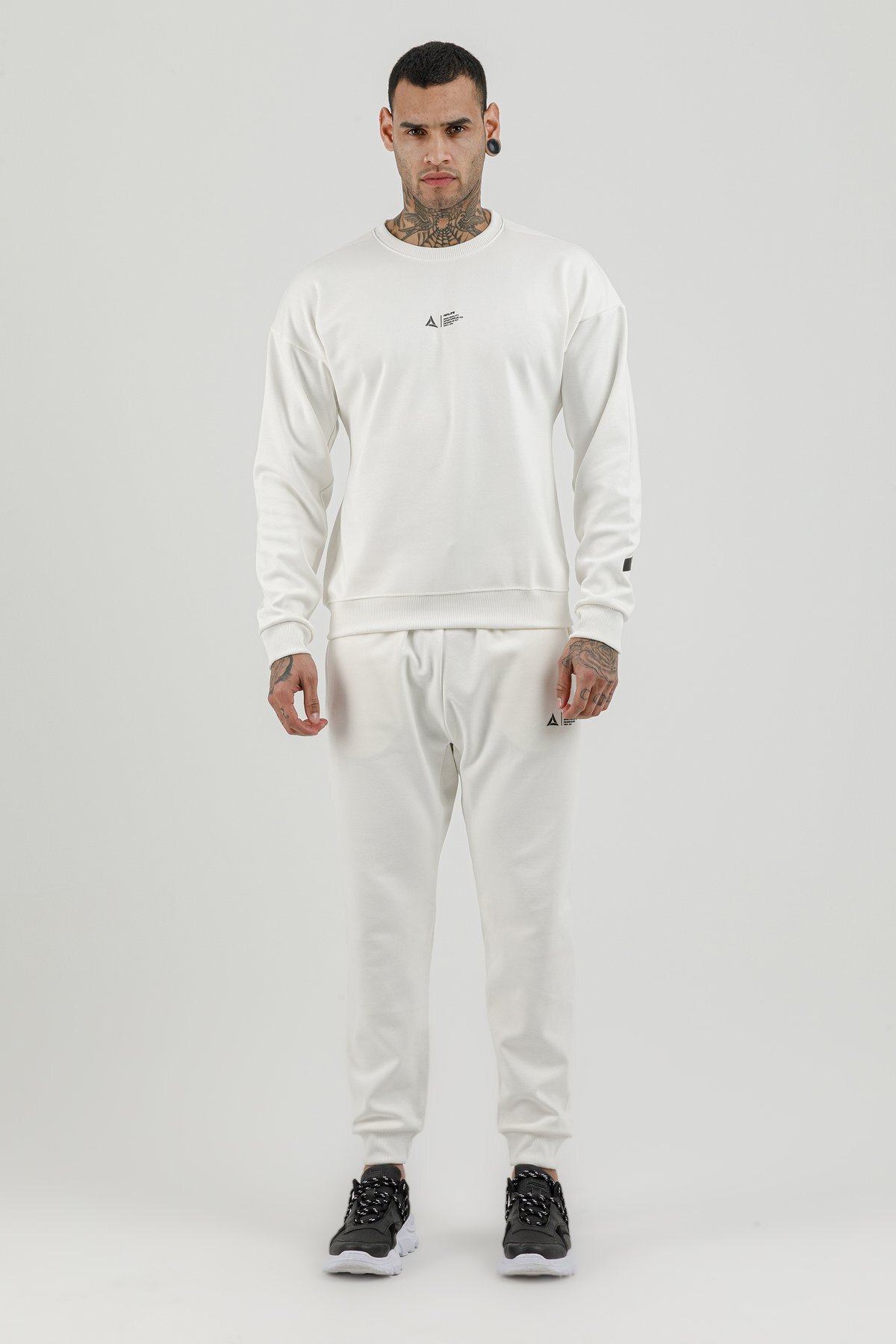 Sıfır Yaka Erkek Sweatshirt - 180011-M.02