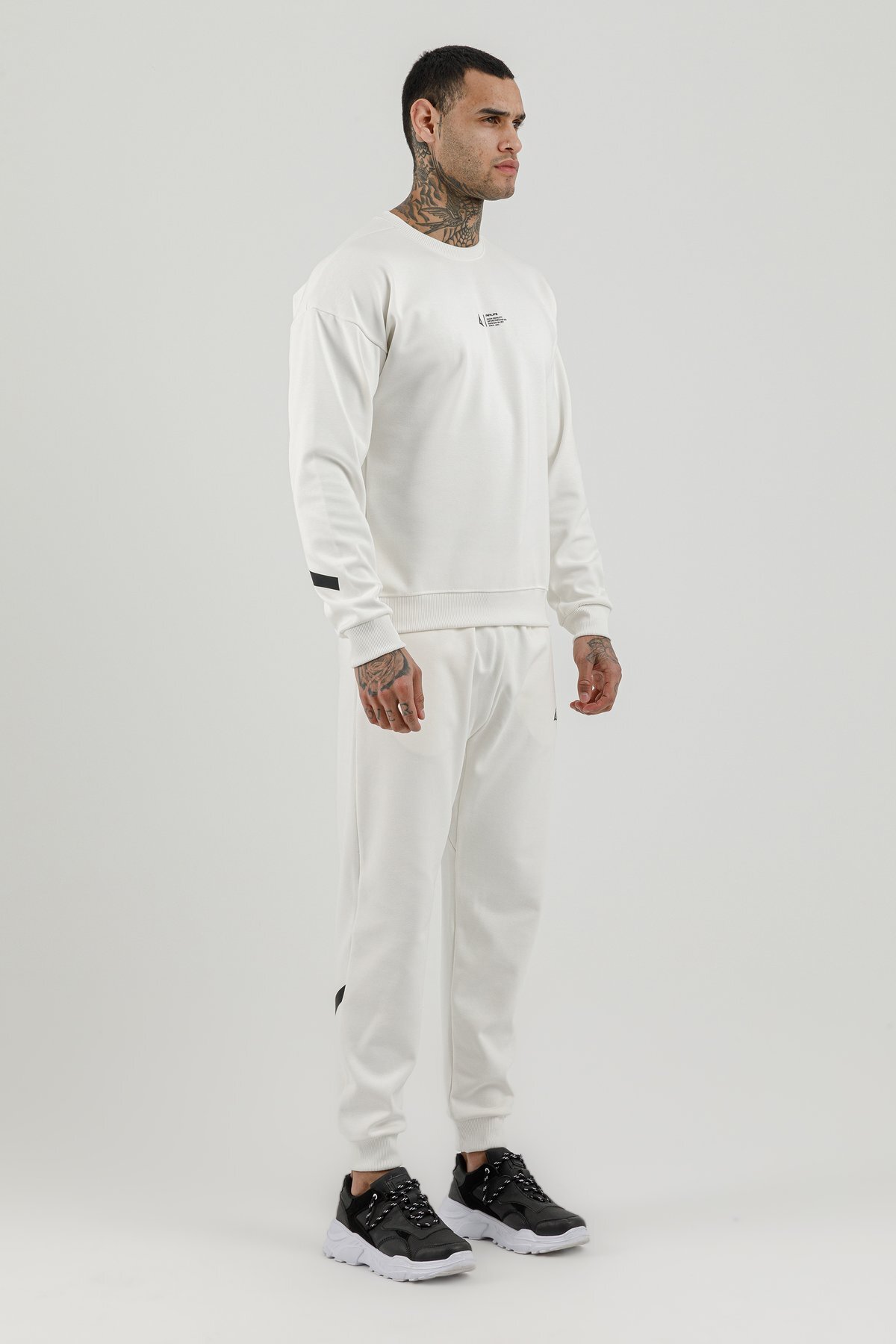 Sıfır Yaka Erkek Sweatshirt - 180011-M.02