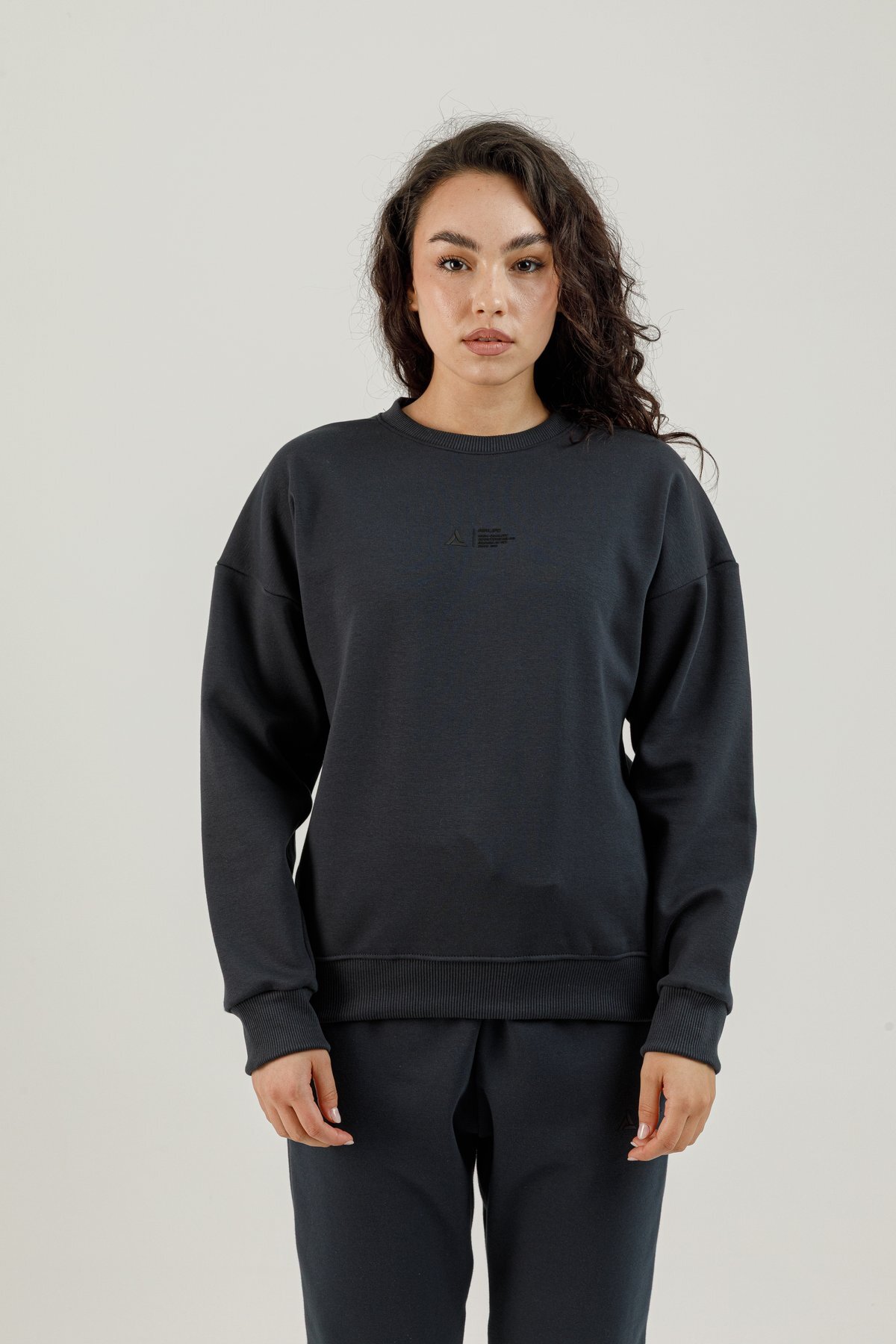 Sıfır Yaka Kadın Sweatshirt - 180016-W.02