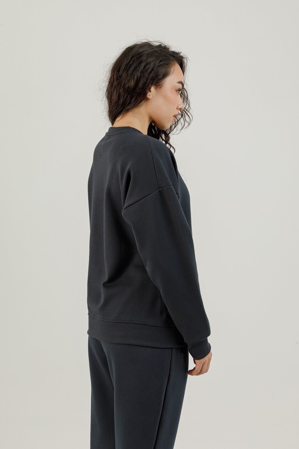 Sıfır Yaka Kadın Sweatshirt - 180016-W.02
