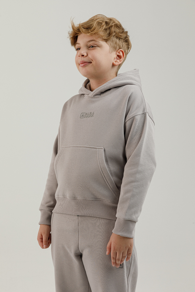 Kanguru Cepli Genç Çocuk Kapüşonlu Sweatshirt - 180024-U.01