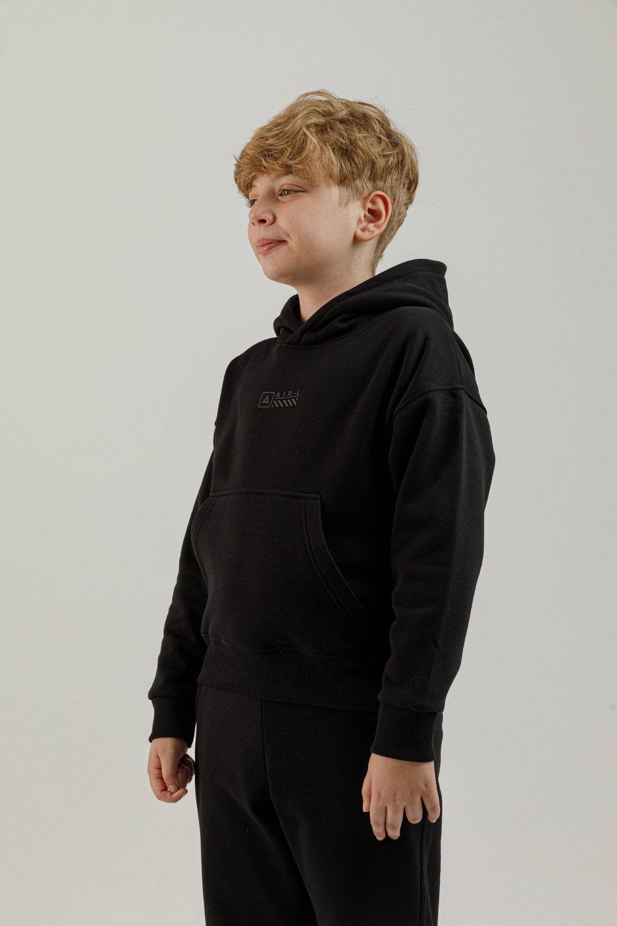 Kanguru Cepli Genç Çocuk Kapüşonlu Sweatshirt - 180024-U.01