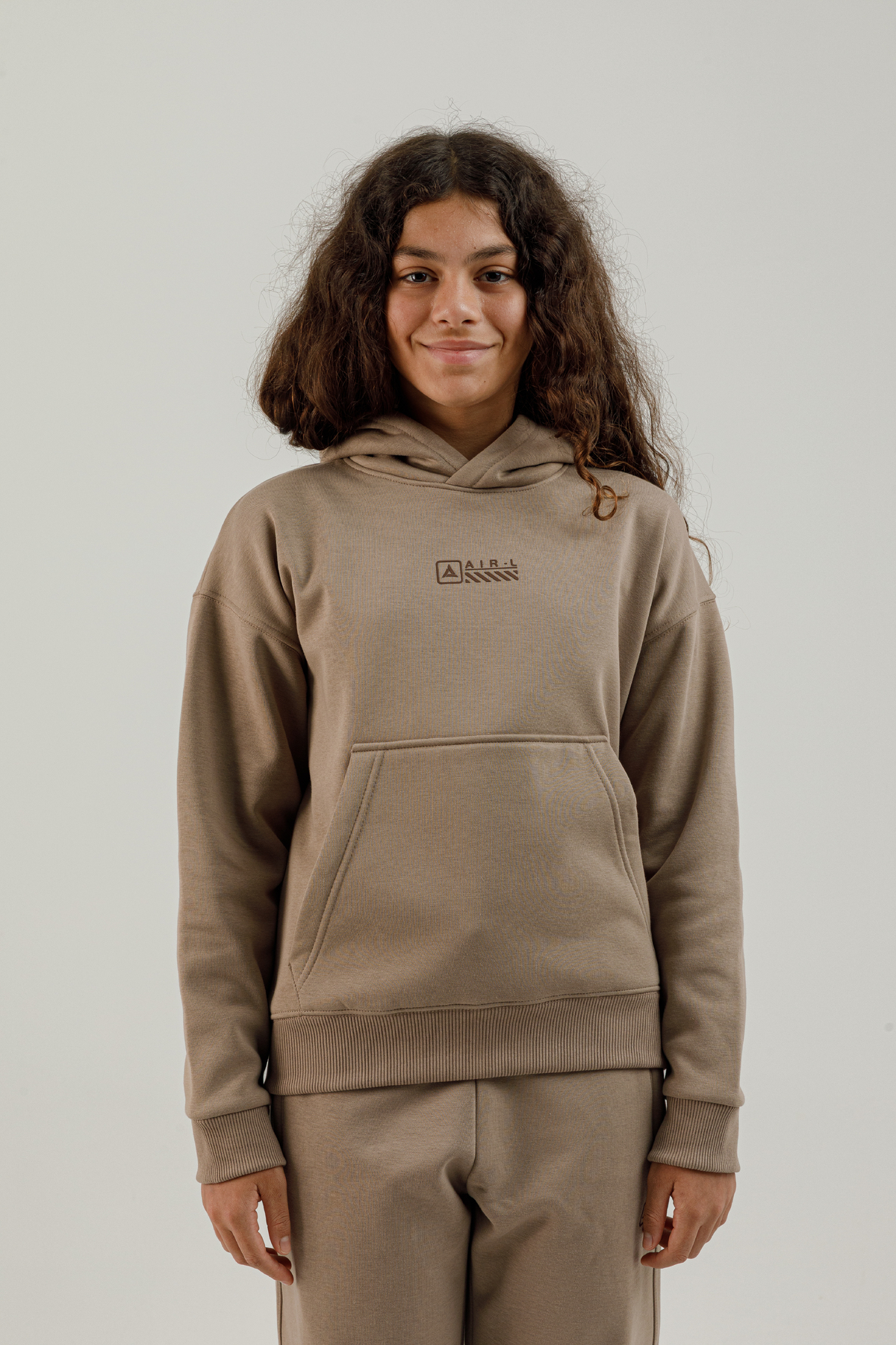 Kanguru Cepli Genç Çocuk Kapüşonlu Sweatshirt - 180024-U.01