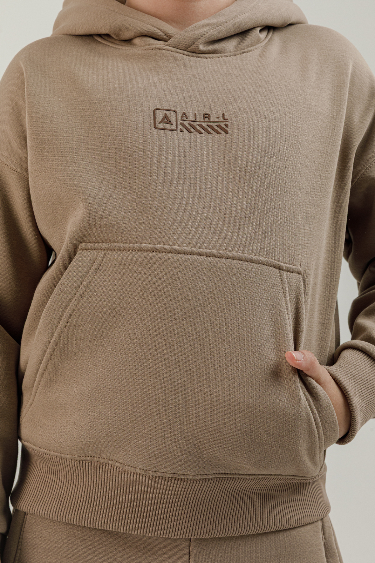 Kanguru Cepli Genç Çocuk Kapüşonlu Sweatshirt - 180024-U.01