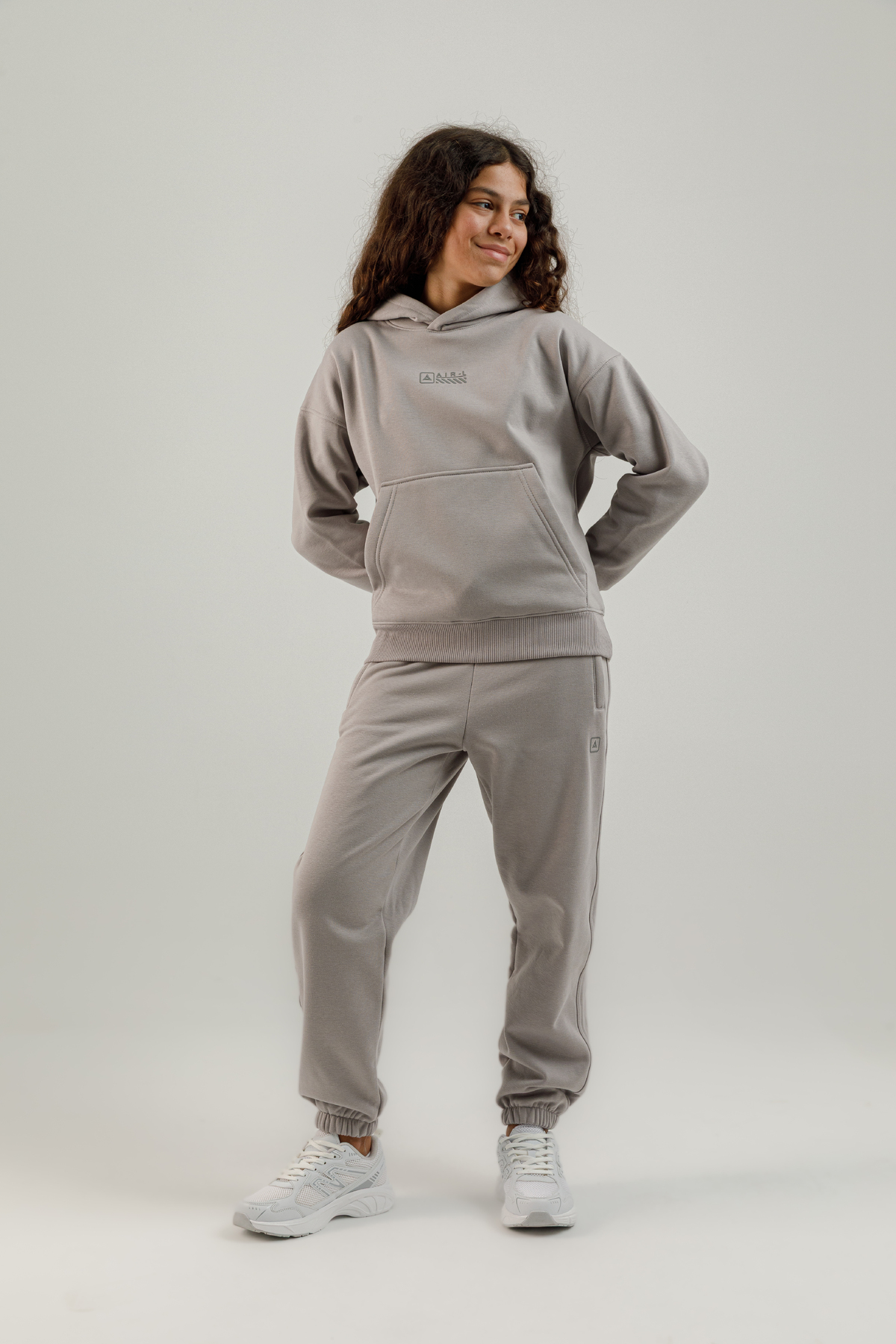 Kanguru Cepli Genç Çocuk Kapüşonlu Sweatshirt - 180024-U.01