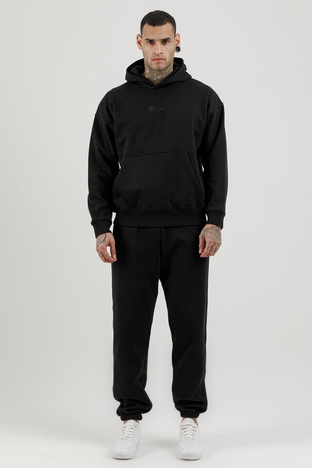 Kanguru Cepli Erkek Kapüşonlu Sweatshirt - 180018-M.02