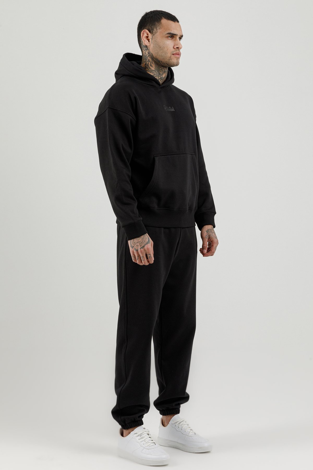 Kanguru Cepli Erkek Kapüşonlu Sweatshirt - 180018-M.02