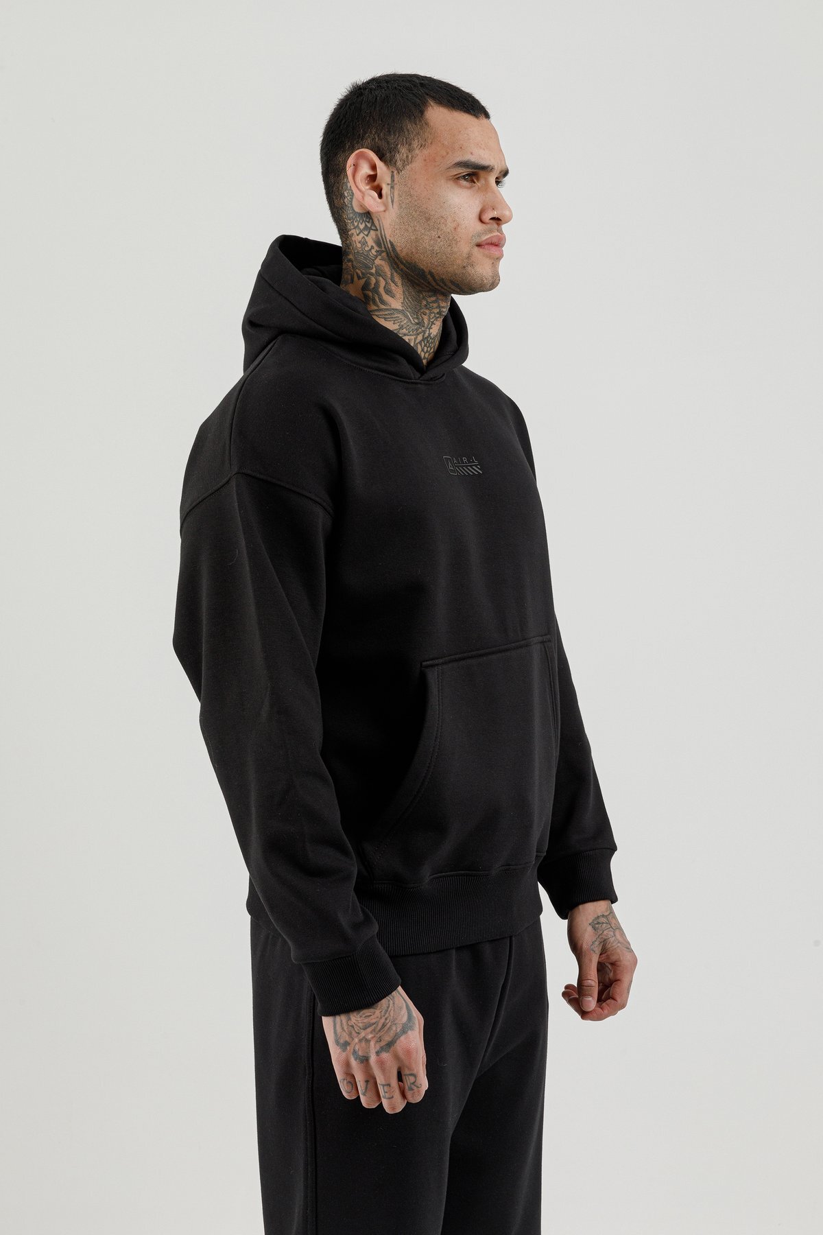 Kanguru Cepli Erkek Kapüşonlu Sweatshirt - 180018-M.02