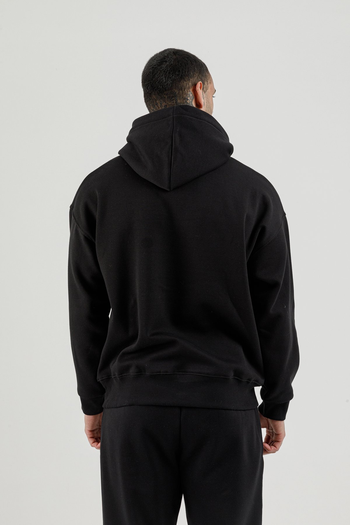Kanguru Cepli Erkek Kapüşonlu Sweatshirt - 180018-M.02