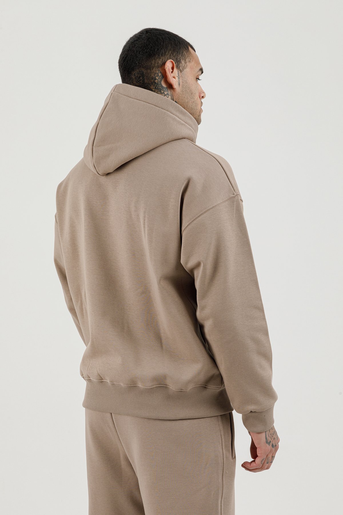 Kanguru Cepli Erkek Kapüşonlu Sweatshirt - 180018-M.02