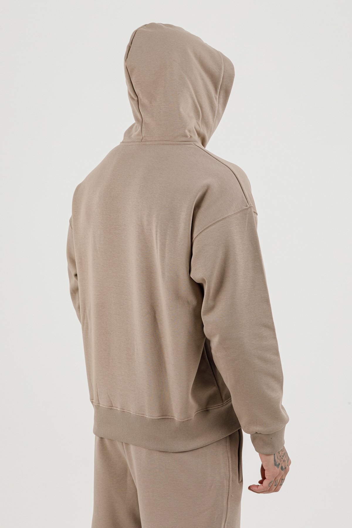 Kanguru Cepli Erkek Kapüşonlu Sweatshirt - 180018-M.02
