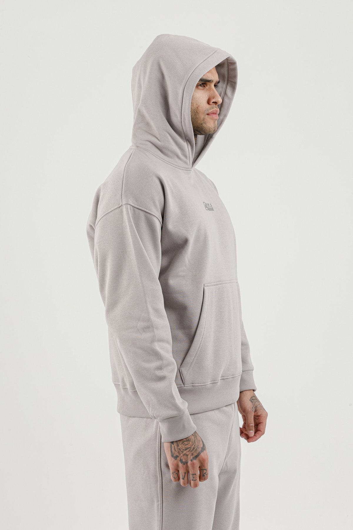 Kanguru Cepli Erkek Kapüşonlu Sweatshirt - 180018-M.02