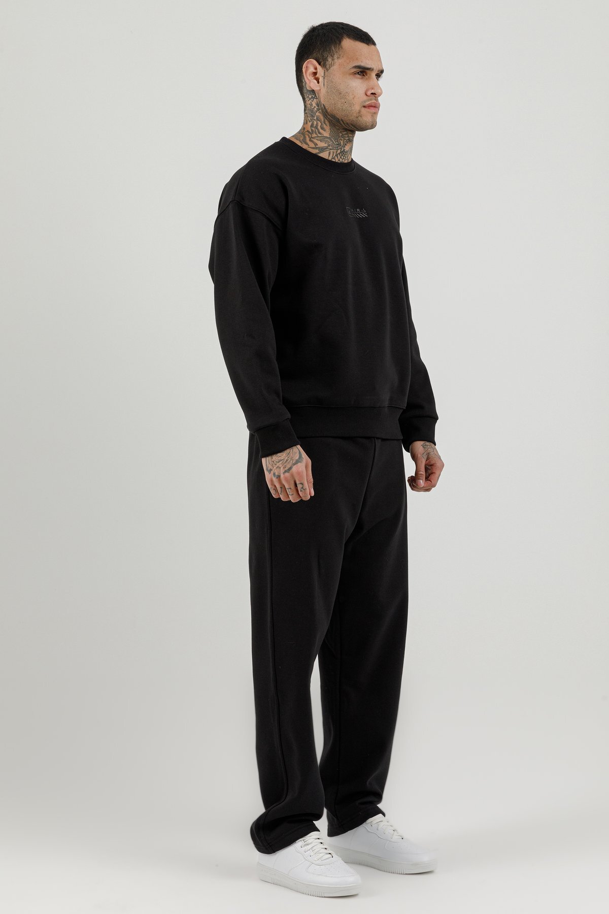 Erkek Sıfır Yaka Sweatshirt - 180017-M.02