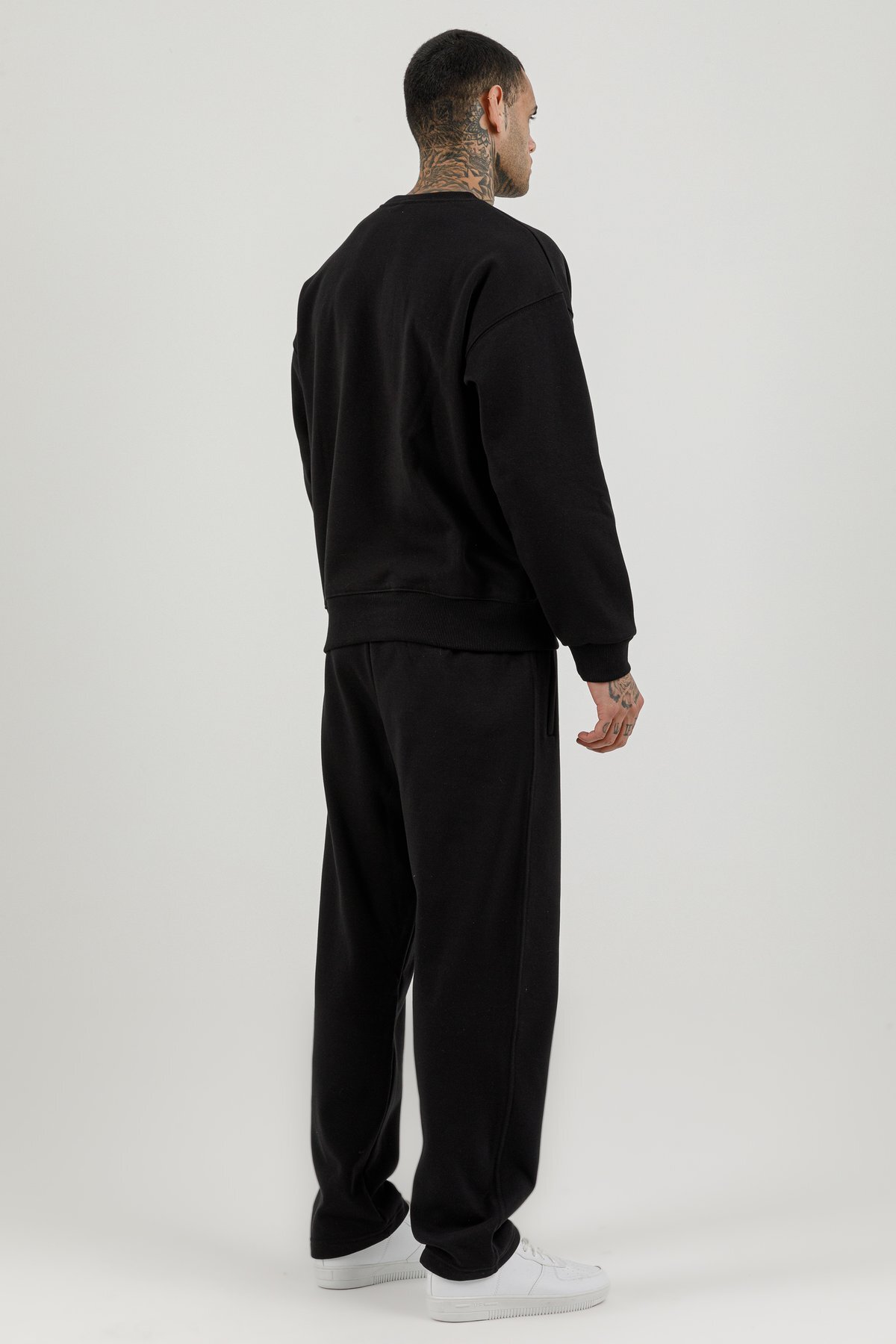 Erkek Sıfır Yaka Sweatshirt - 180017-M.02
