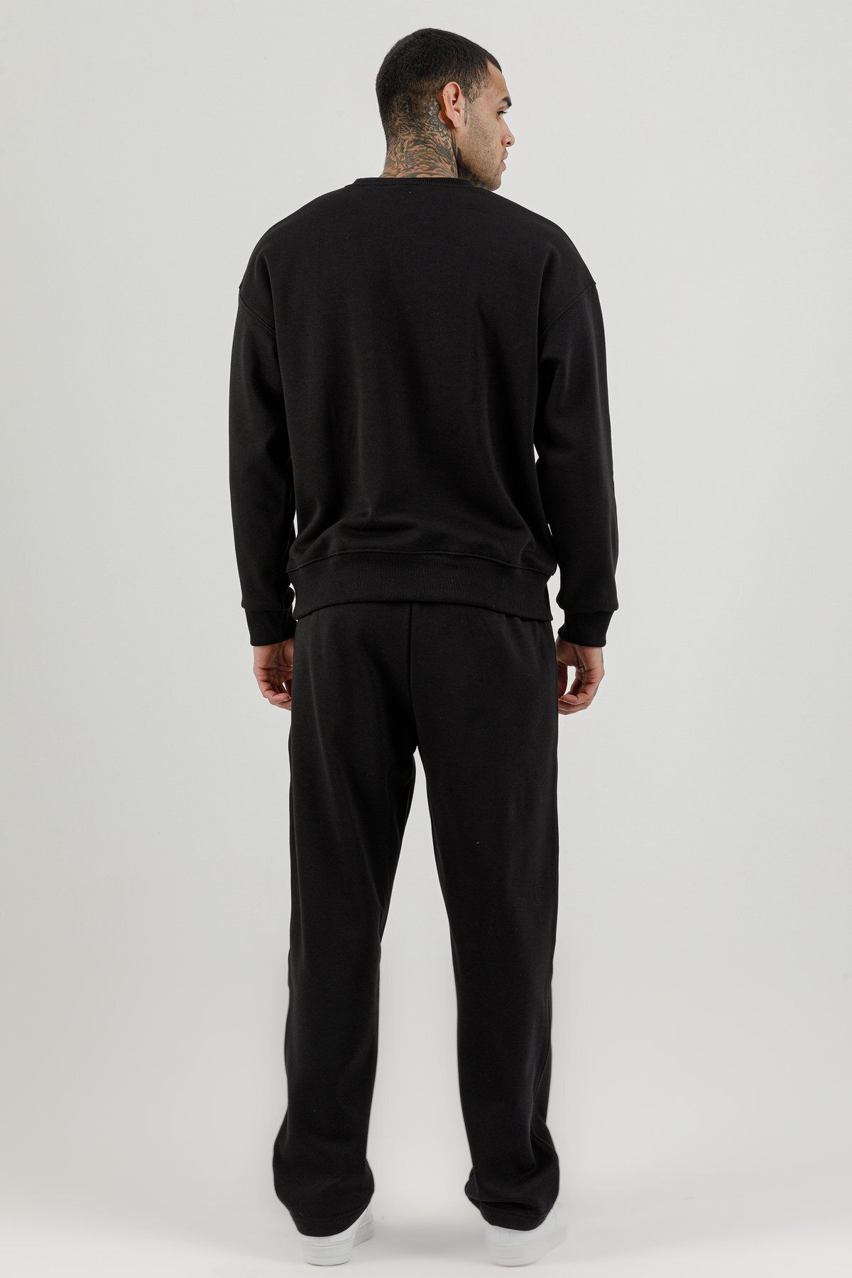 Erkek Sıfır Yaka Sweatshirt - 180017-M.02