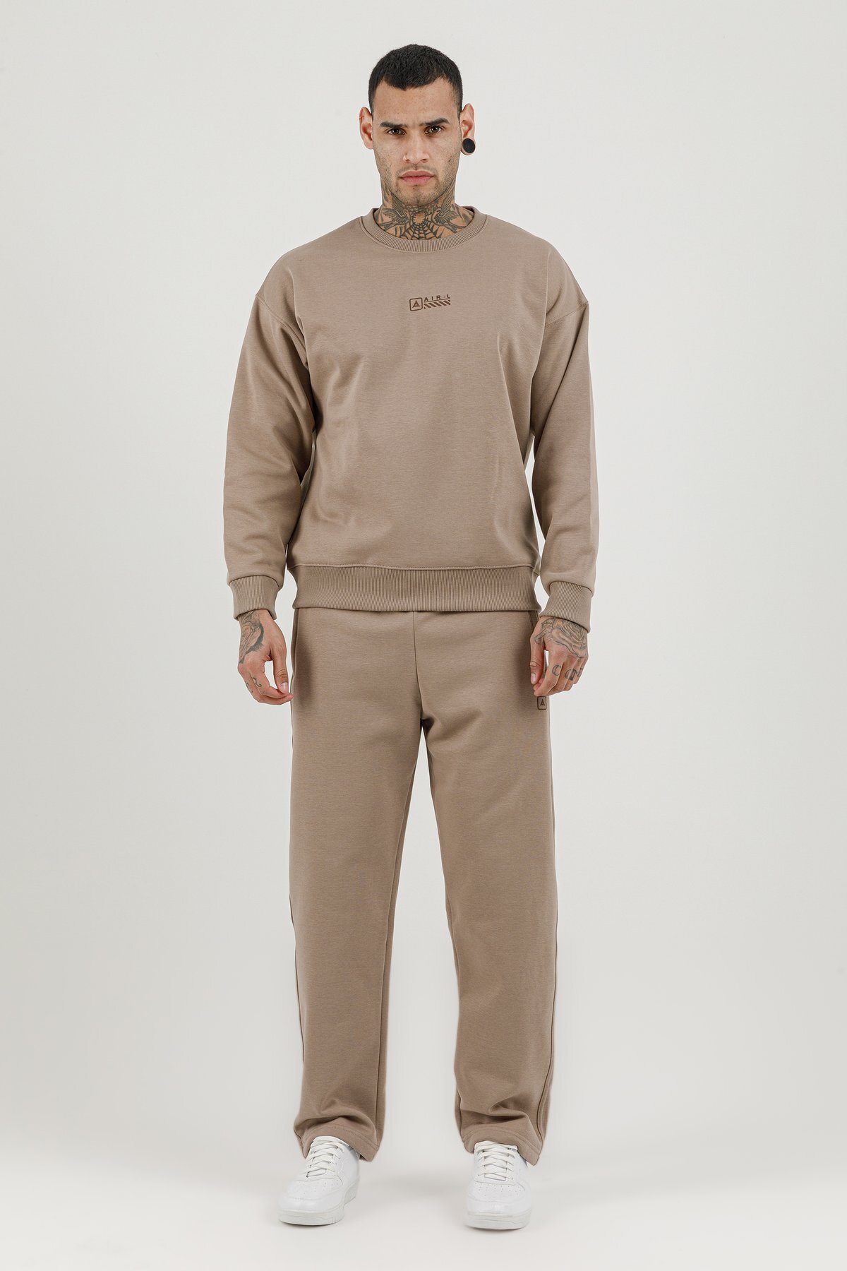 Erkek Sıfır Yaka Sweatshirt - 180017-M.02