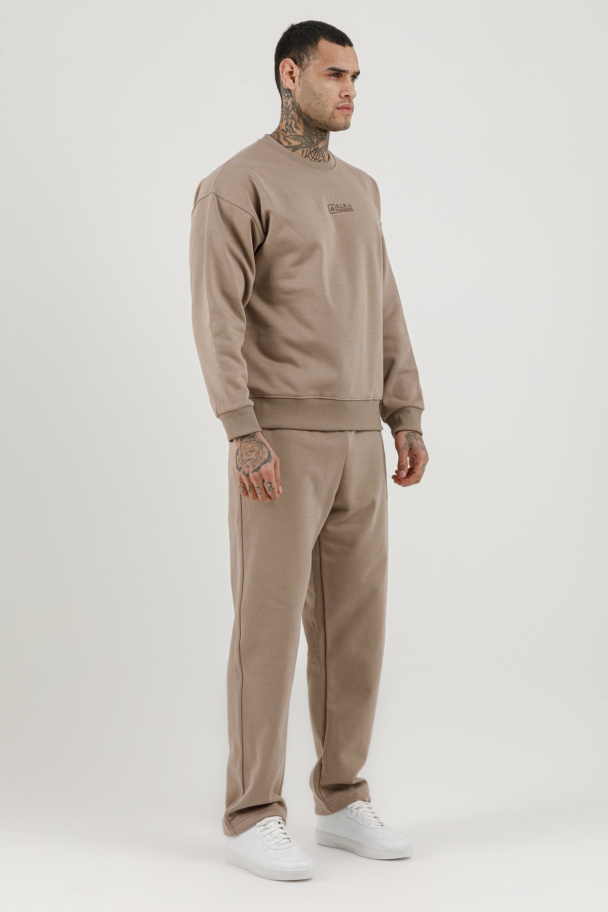 Erkek Sıfır Yaka Sweatshirt - 180017-M.02
