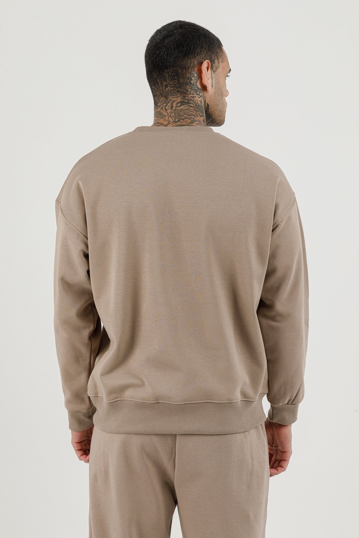 Erkek Sıfır Yaka Sweatshirt - 180017-M.02