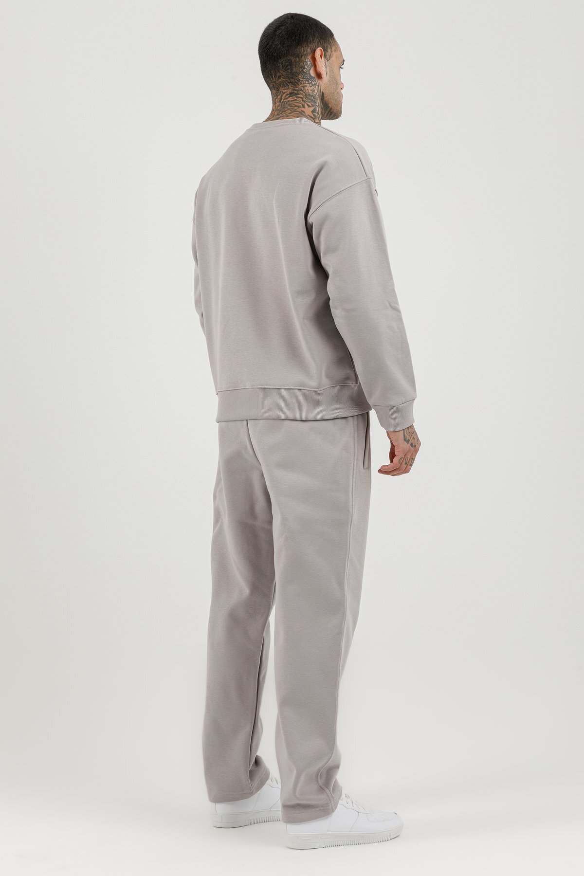 Erkek Sıfır Yaka Sweatshirt - 180017-M.02