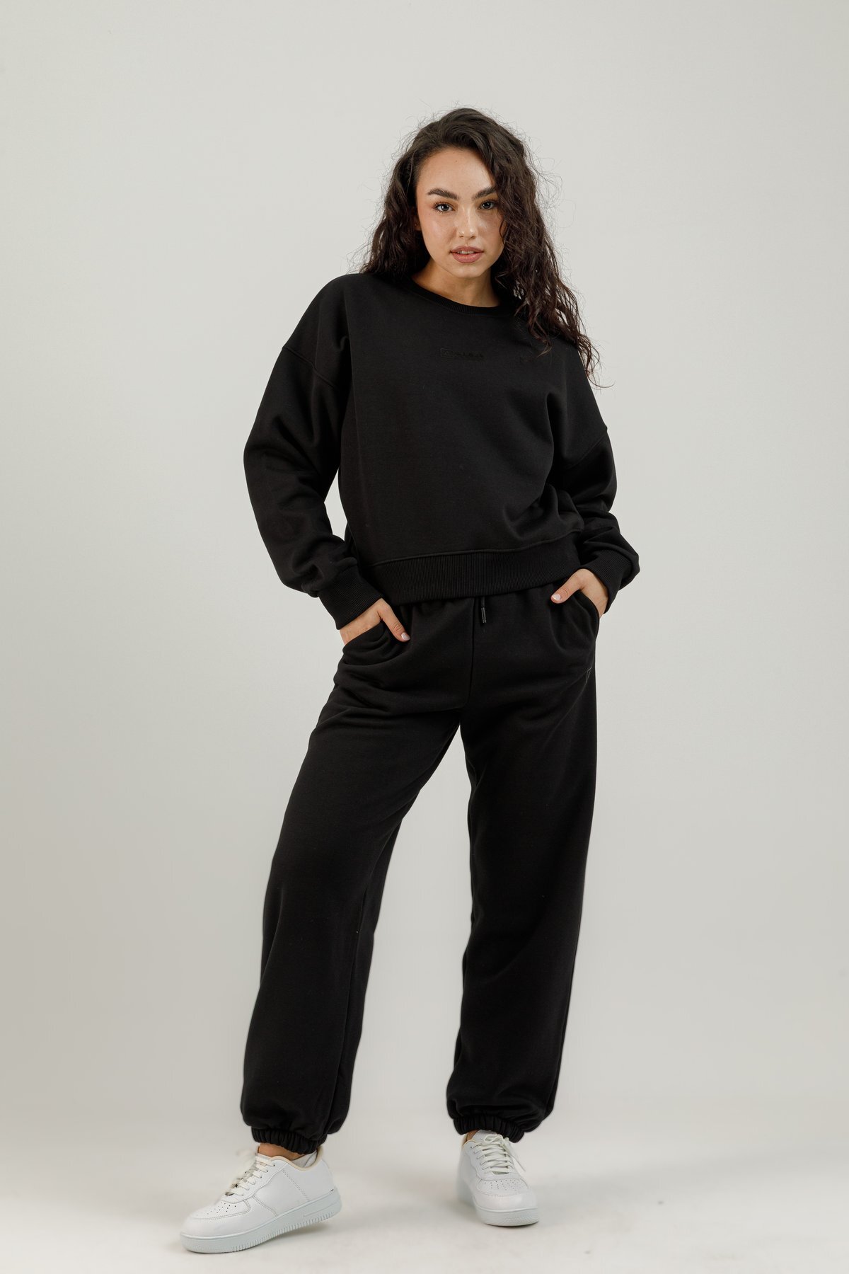 Sıfır Yaka Kadın Sweatshirt - 180020-W.02