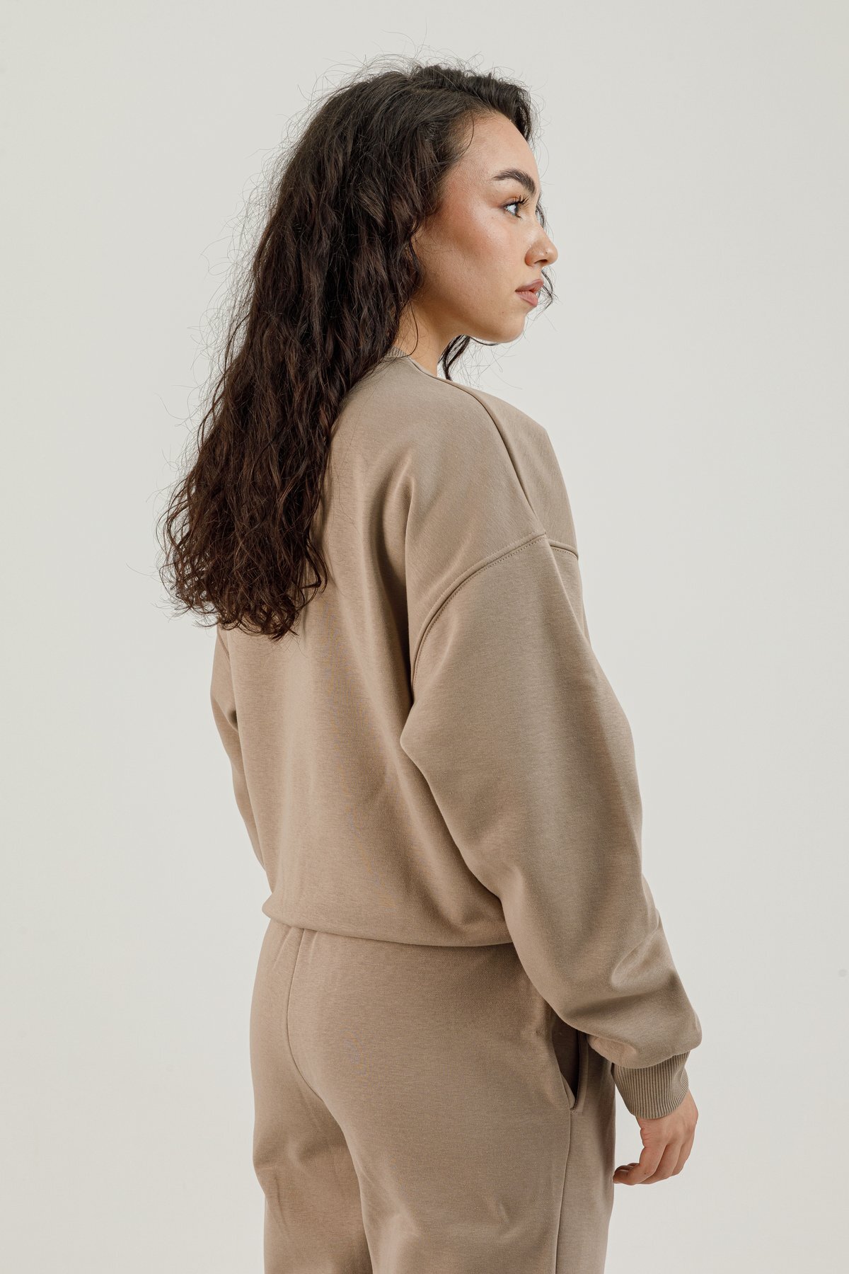 Sıfır Yaka Kadın Sweatshirt - 180020-W.02