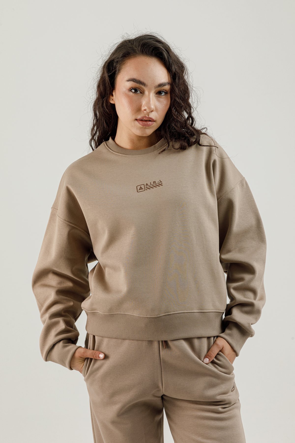 Sıfır Yaka Kadın Sweatshirt - 180020-W.02