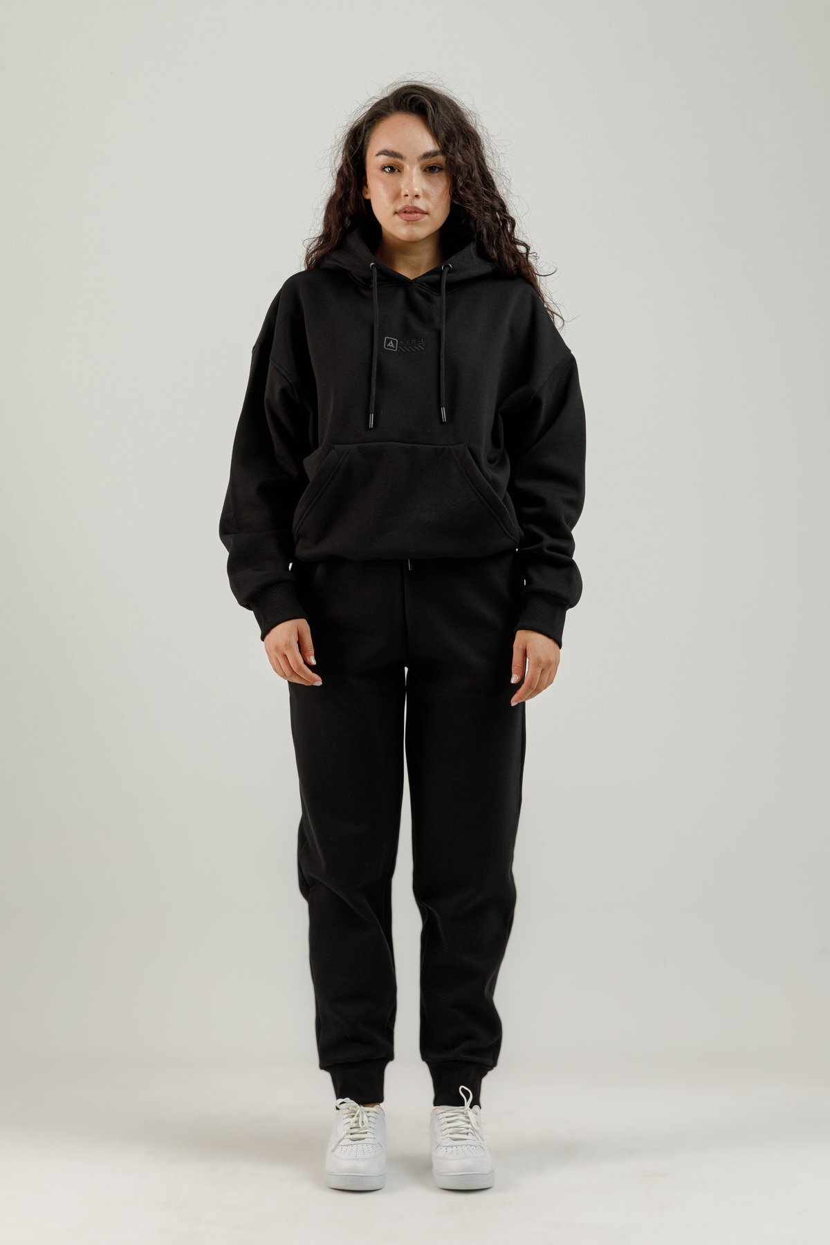 Kanguru Cepli Kadın Kapüşonlu Sweatshirt - 180021-W.02