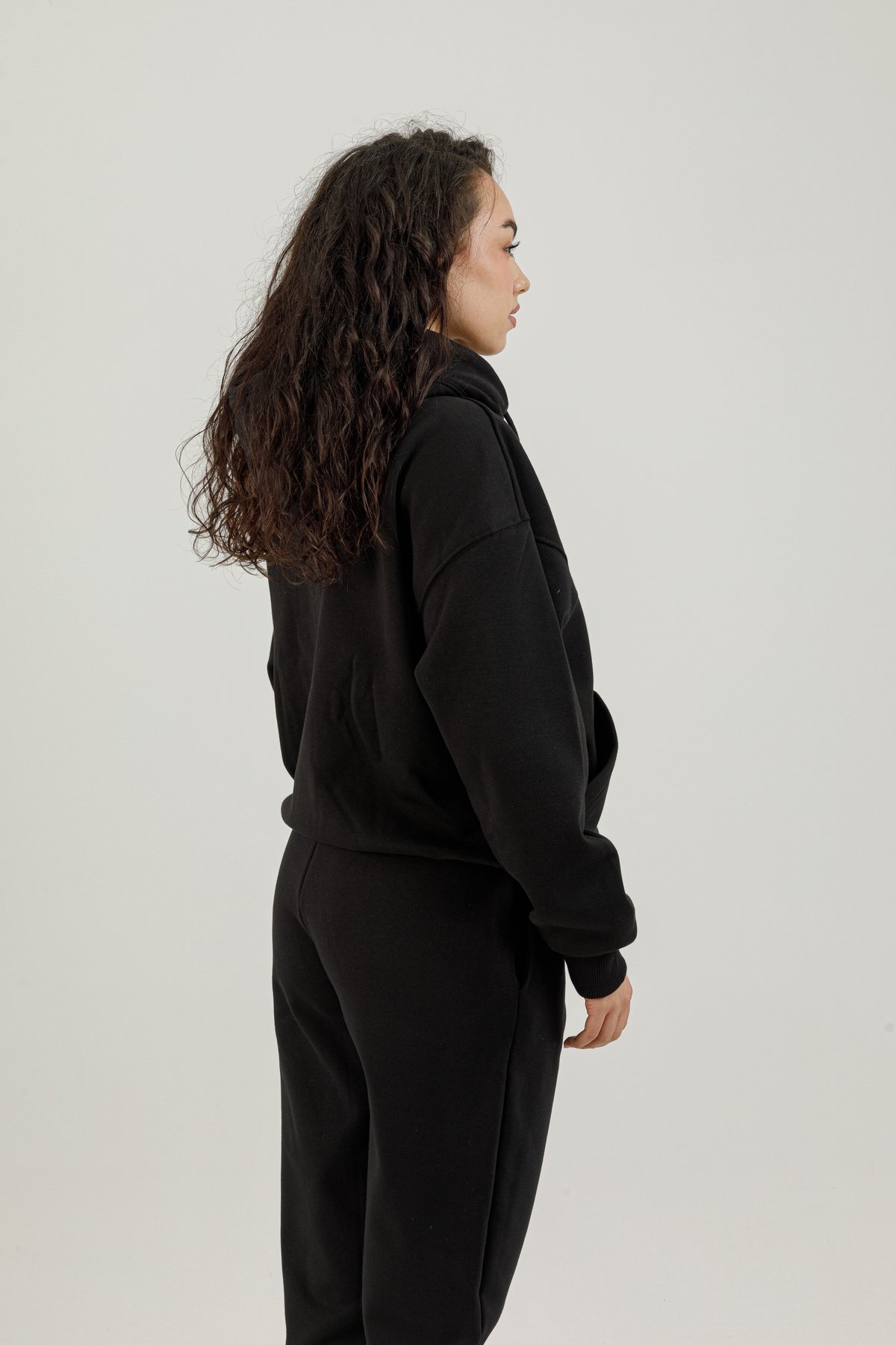 Kanguru Cepli Kadın Kapüşonlu Sweatshirt - 180021-W.02