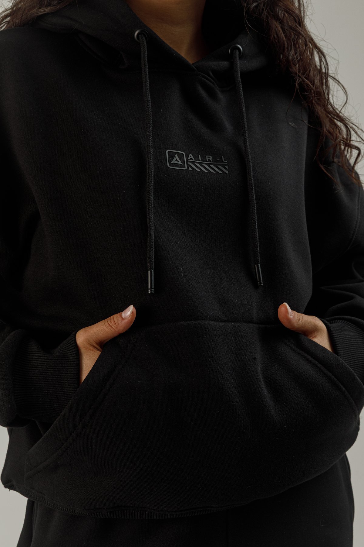 Kanguru Cepli Kadın Kapüşonlu Sweatshirt - 180021-W.02
