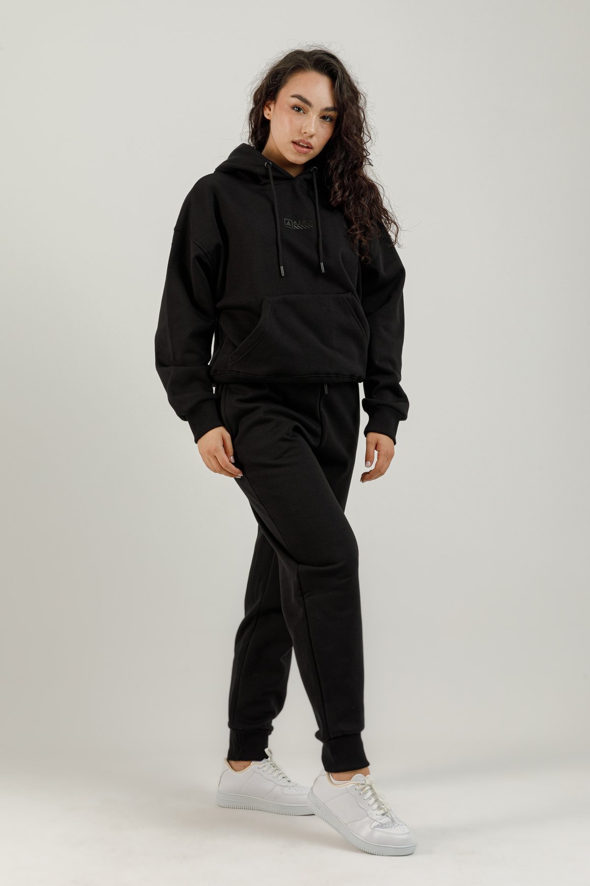 Kanguru Cepli Kadın Kapüşonlu Sweatshirt - 180021-W.02