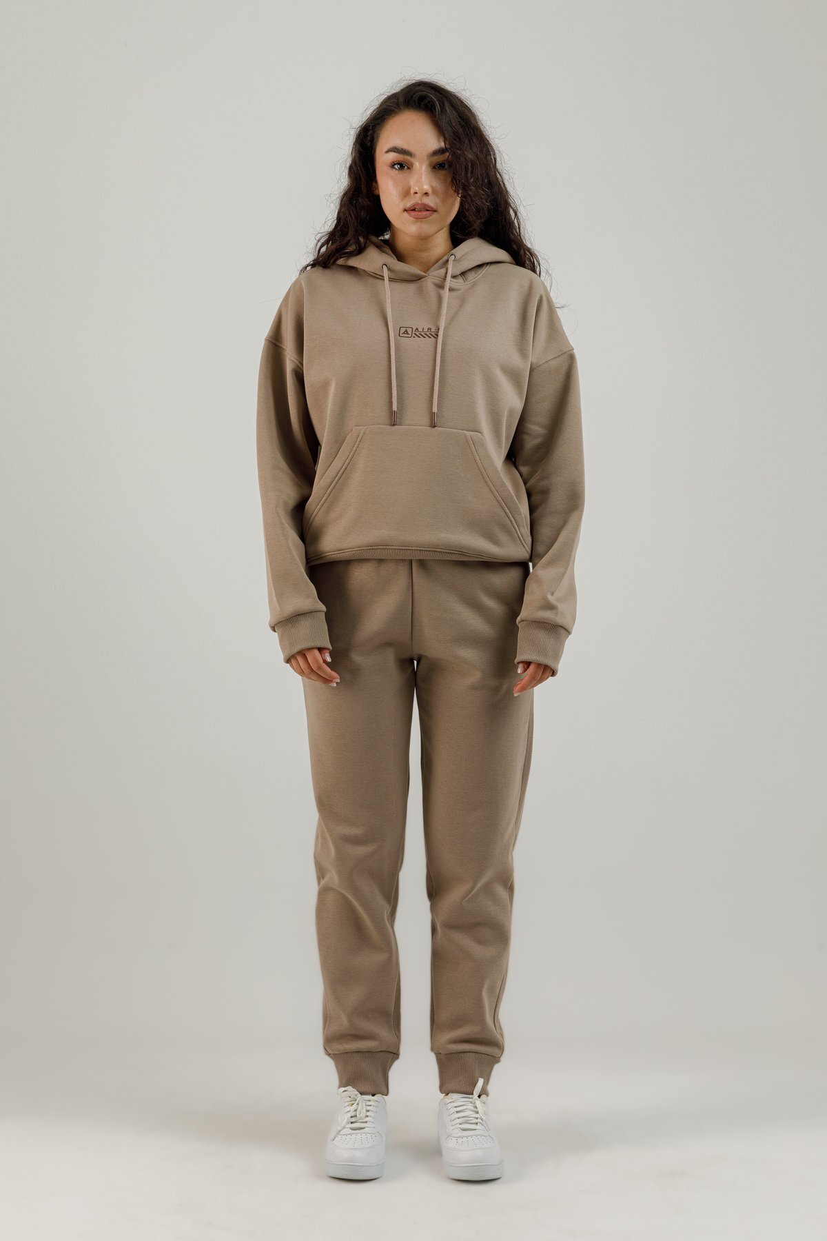 Kanguru Cepli Kadın Kapüşonlu Sweatshirt - 180021-W.02