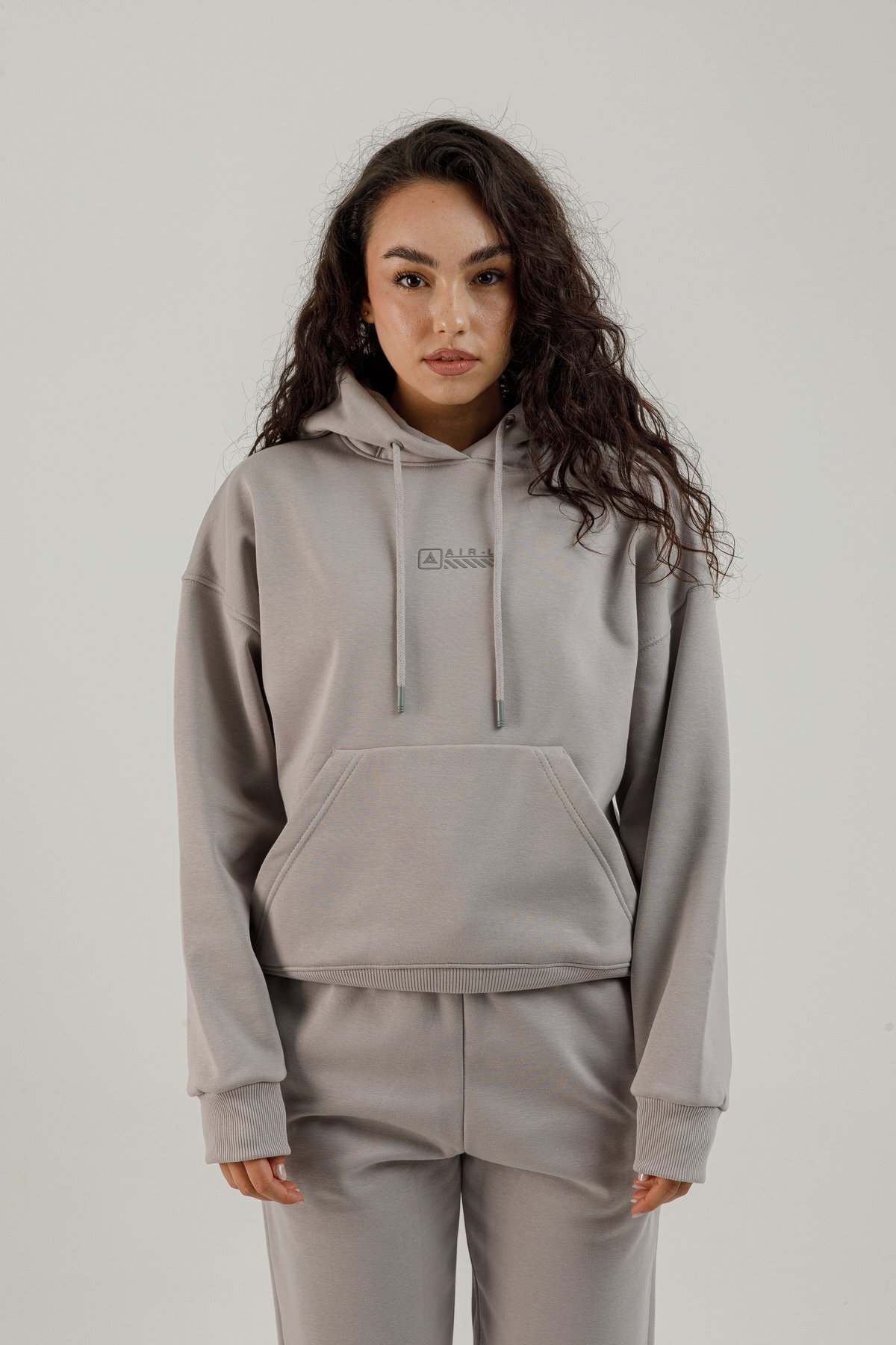 Kanguru Cepli Kadın Kapüşonlu Sweatshirt - 180021-W.02